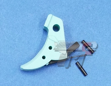 Guarder Ridged Trigger For Glock Gas Blow Back (Robin Egg Blue) - Click Image to Close